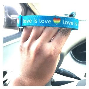 Love is love 🌈 pet collar
